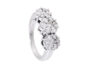 Jewellery, RING, 18K white gold, in auction: Christmas – Saturday 13 December