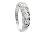 Jewellery, RING, 18K white gold, in auction: NewYear – Saturday 27 December 2025