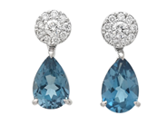 Jewellery - EARRINGS, 18K white gold - View 1