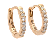 Jewellery - HOOP EARRINGS, 18K gold - View 1