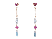 Jewellery - EARRINGS, 18K rose gold - View 1