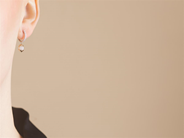 Jewellery - EARRINGS, 18K white gold/rose gold - View 3