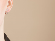 Jewellery - EARRINGS, 18K white gold - View 2