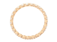 Jewellery - FULL ETERNITY RING, 18K gold 25 brilliant cut diamonds 1,38 ctw - View 2