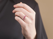 Jewellery - RING, 18K white gold - View 3