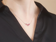 Jewellery - NECKLACE, 18K white gold - View 3