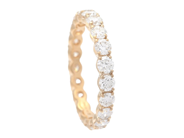 Jewellery - FULL ETERNITY RING, 18K gold - View 1