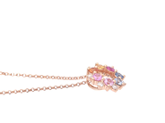 Jewellery - PENDANT/CHAIN, 18K rose gold - View 2