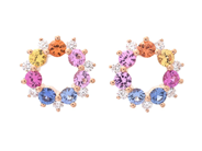 Jewellery - EARRINGS, 18K rose gold - View 1