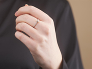 Jewellery - RING, 18K white gold/rose gold - View 2