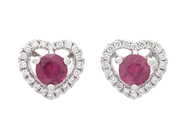 Jewellery - EARRINGS, 18K white gold - View 1