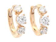 Jewellery - HOOP EARRINGS, 18K gold - View 1