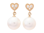 Jewellery - PEARL EARRINGS, 18K gold - View 1