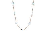 Jewellery, NECKLACE, 18K white gold, in auction: Christmas – Saturday 13 December