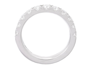 Jewellery - ETERNITY RING, 18K white gold - View 2