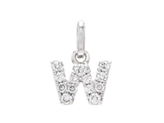 Jewellery - LETTER PENDANT, letter W - View 1