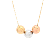 Jewellery - NECKLACE, 18K gold/white gold/rose gold - View 1