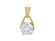 Jewellery - SOLITAIRE PENDANT, 18K gold - View 1