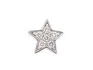 Jewellery - ONE EARRING, 18K white gold - View 1