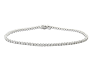 Jewellery, BRACELET, 18K white gold, in auction: Christmas – Saturday 13 December