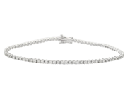 Jewellery - TENNIS BRACELET, 18K white gold - View 1