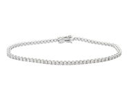 Jewellery, TENNIS BRACELET, 18K white gold, in auction: NewYear – Saturday 27 December 2025