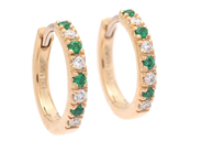 Jewellery - HOOP EARRINGS, 18K gold - View 1