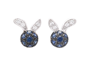 Jewellery - EARRINGS, 18K white gold - View 1