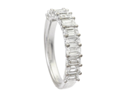 Jewellery, ETERNITY RING, 18K white gold, in auction: Christmas – Saturday 13 December