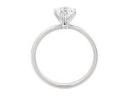 Jewellery - SOLITAIRE RING, 18K white gold - View 2