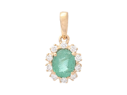 Jewellery - CLUSTER PENDANT, 18K gold - View 1