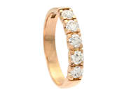 Jewellery, ETERNITY RING, 18K gold, in auction: Christmas – Saturday 13 December