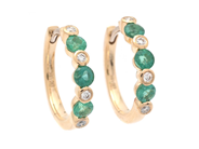 Jewellery - HOOP EARRINGS, 18K gold - View 1