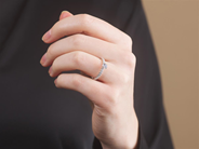 Jewellery - RING, 18K white gold - View 3