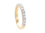 Jewellery - ETERNITY RING, 18K gold - View 1