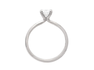 Jewellery - SOLITAIRE RING, platinum - View 2