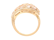 Jewellery - RING, 18K gold with 11 morganites 2,87 ctw - View 2
