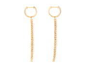 Jewellery - EARRINGS, 18K gold with 76 brilliant cut diamonds 0,32 ctw - View 2
