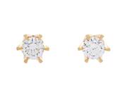 Jewellery, SOLITAIRE EARRINGS, 18K gold, in auction: Lilla jewellery – Tuesday 16 December 2025