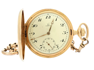 Watches, OMEGA, pocket watch, in auction: Watches – Saturday 3 January