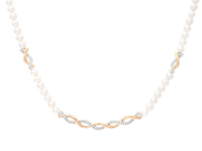 Jewellery - NECKLACE, 18K gold/white gold - View 1