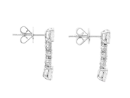 Jewellery - EARRINGS, 18K white gold - View 2