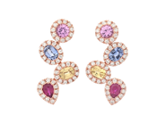 Jewellery - EARRINGS, 18K rose gold - View 1