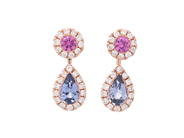 Jewellery - EARRINGS, 18K rose gold - View 1