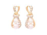 Jewellery - PEARL EARRINGS, 18K gold - View 1
