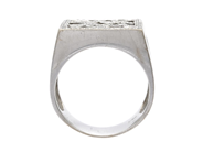 Jewellery - SIGNET RING, 18K white gold/gold - View 2