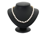 Jewellery - PEARL NECKLACE, somewhat baroque cultured pearls approx. 7,2 - 7,7 mm - View 1