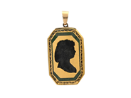 Jewellery, PENDANT, 18K gold, in auction: Christmas – Saturday 13 December