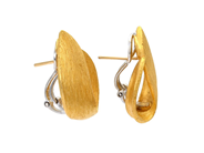 Jewellery - EARRINGS, 24K gold/18K white gold - View 2