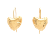 Jewellery - EARRINGS, gold-plated algae - View 1
